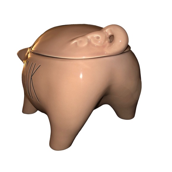 Rae Dunn OINK pig canister New - Picture 12 of 13